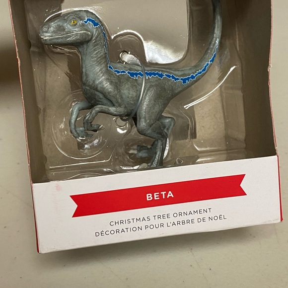 Hallmark Hanging ornament Jurassic world velociraptor Beta - Picture 9 of 11